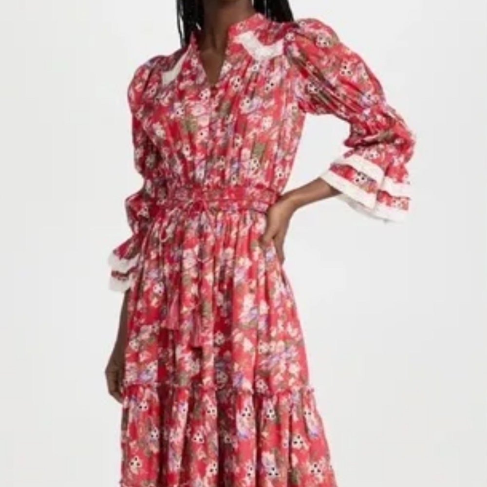 byTiMo Broderie Anglaise Midi Dress